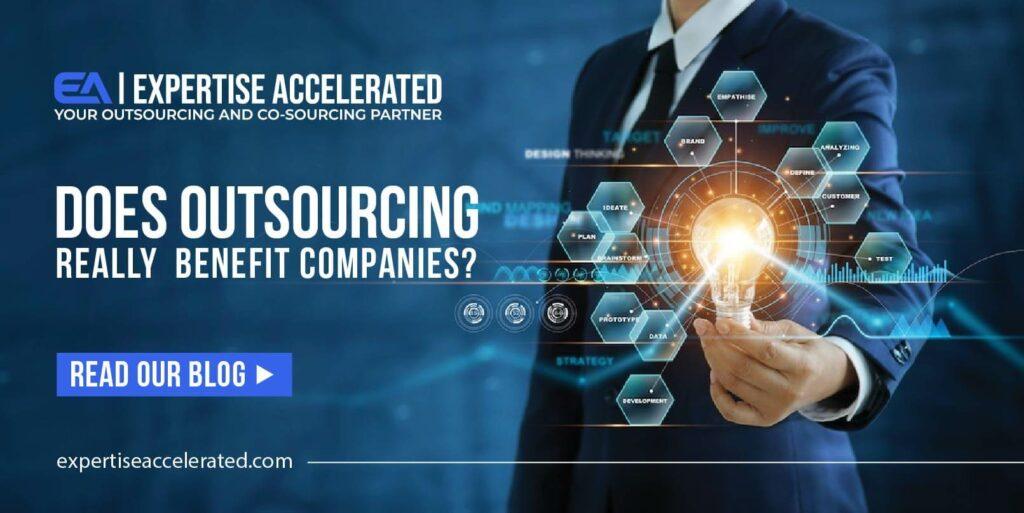 outsourcing benefits by expertise accelerated