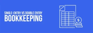 single vs double entry bookkeeping