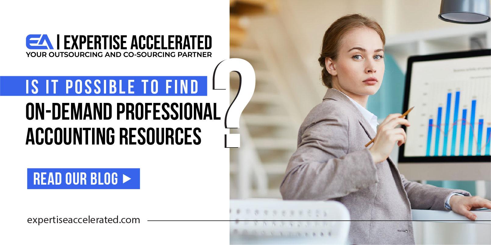 Is it possible to find on-demand professional accounting resources