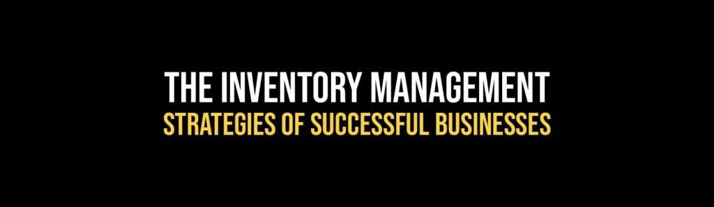 inventory management strategies