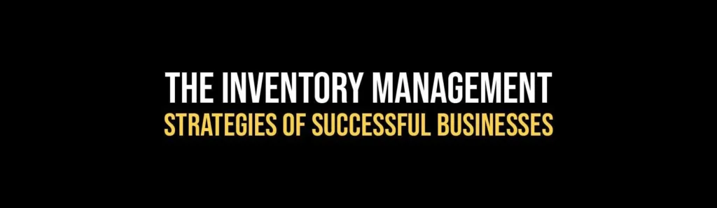 inventory management strategies
