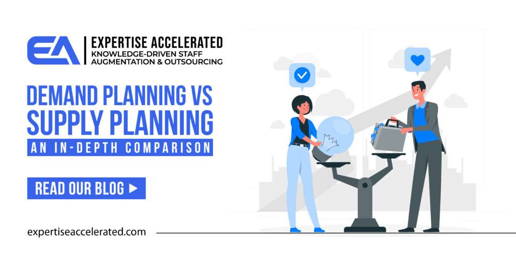 Demand planning vs. supply planning