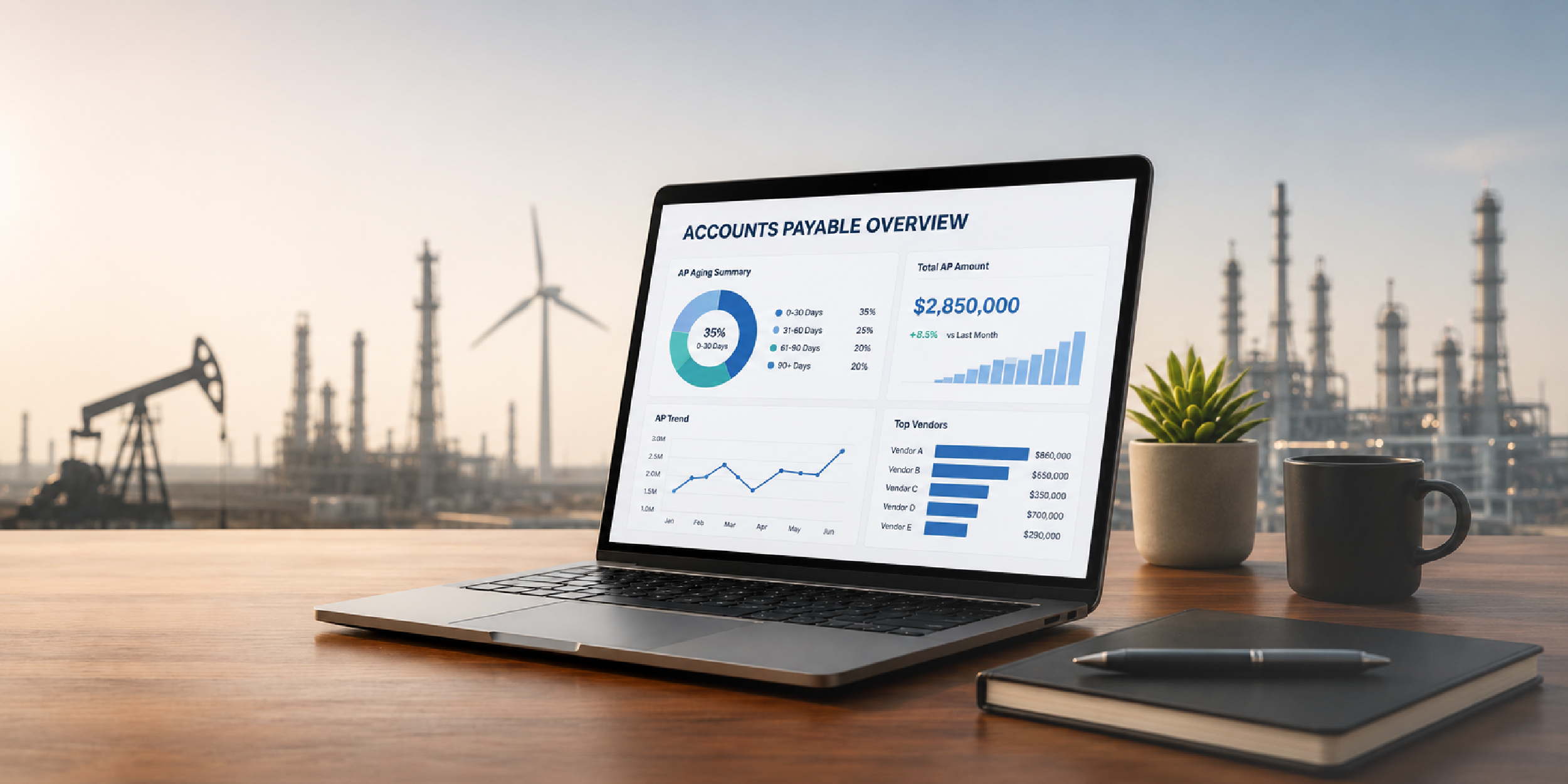 Accounts Payable Problems in Energy Companies And How to Control Them